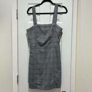 Abercrombie And Fitch Women Plaid Mini Dress Size Medium Tall